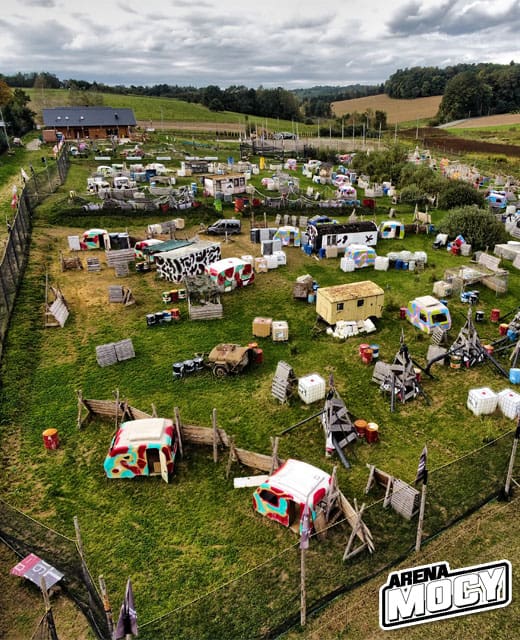 Poligon paintballowy Arena Mocy